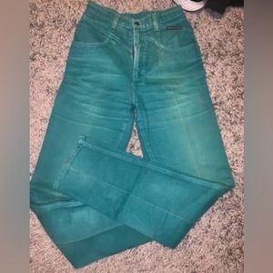 Vintage Teal Green Rockies!💚